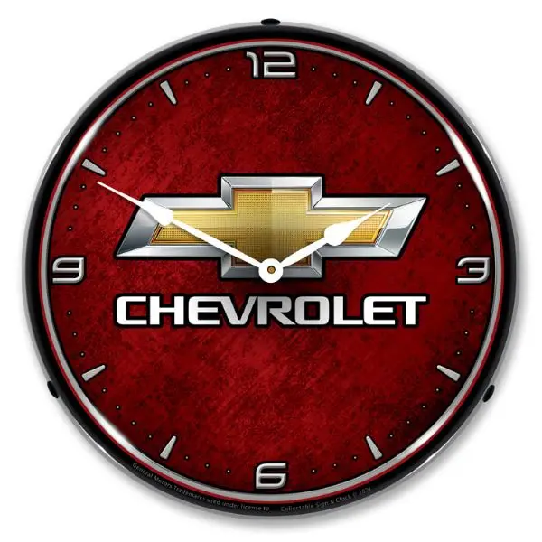 Chevrolet Bowtie Clock 1