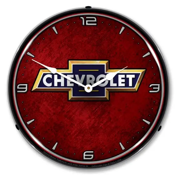 Chevrolet Bowtie Heritage Clock 1
