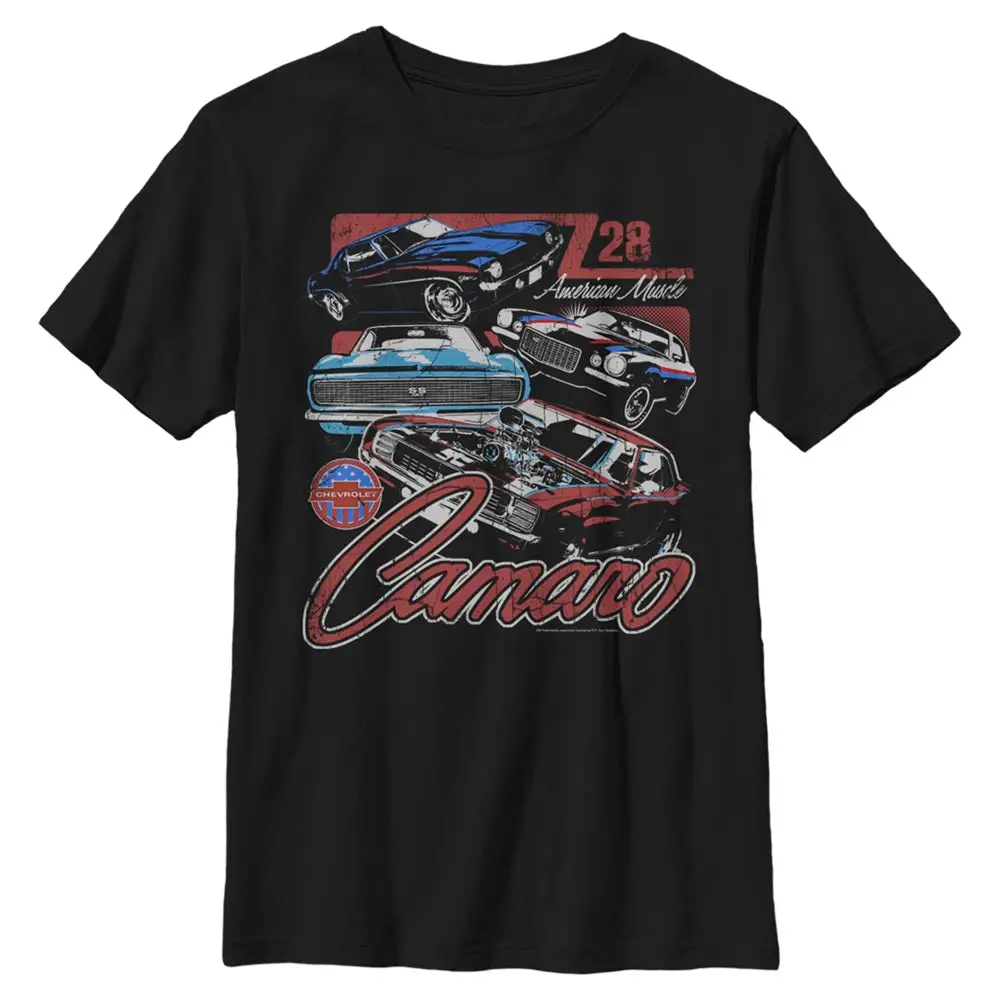 Vintage Camaro Z28 Boy's T-Shirt 1