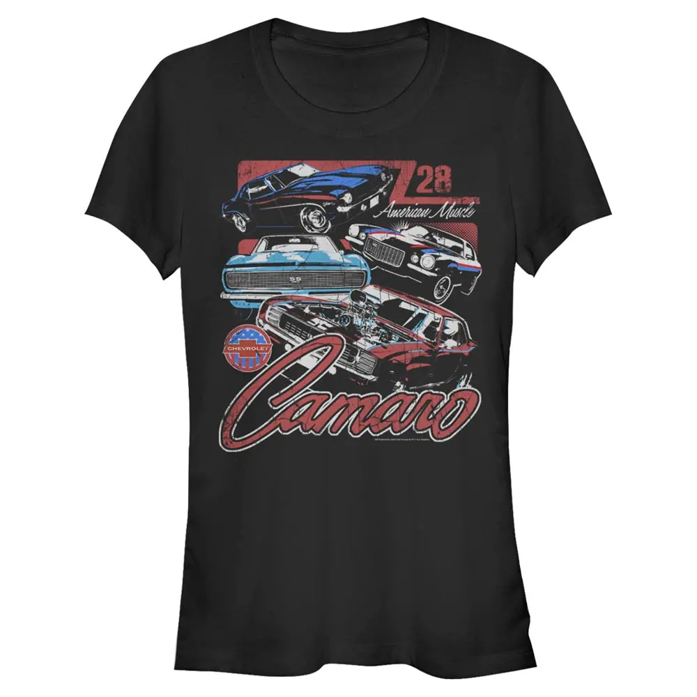 Vintage Camaro Z28 Junior's T-Shirt 1