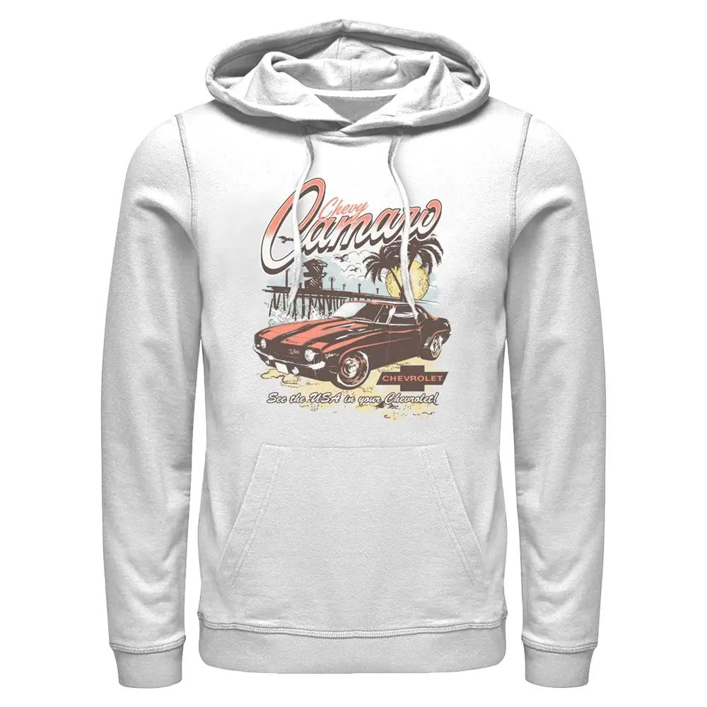 Vintage Camaro See The Usa Men's Hooded Sweatshirt / Hoodie 1