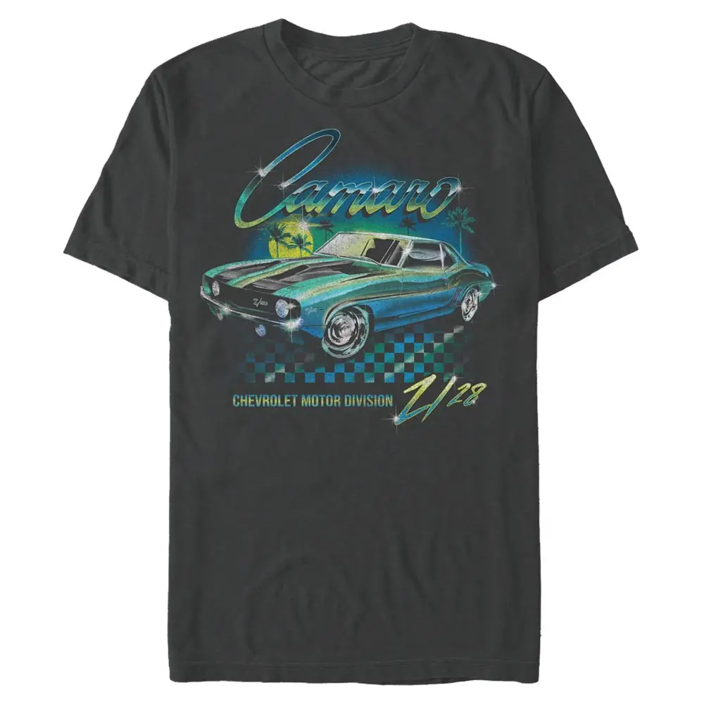 Brushed Camaro Z28 Men's T-Shirt 1