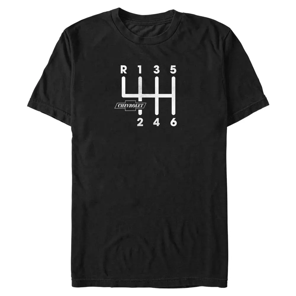Men's Retro Chevrolet Shift Plate T-Shirt 1