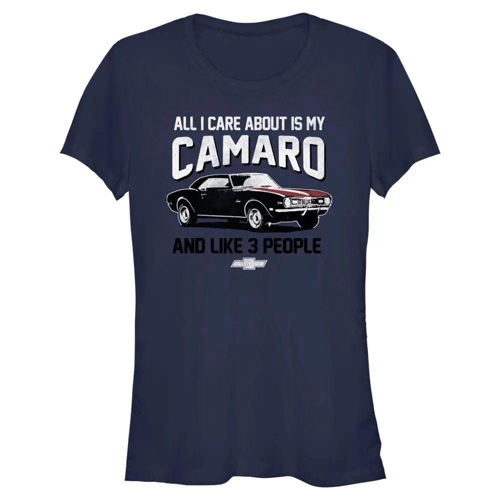 All I Care About Is My Camaro Junior's T-Shirt 1