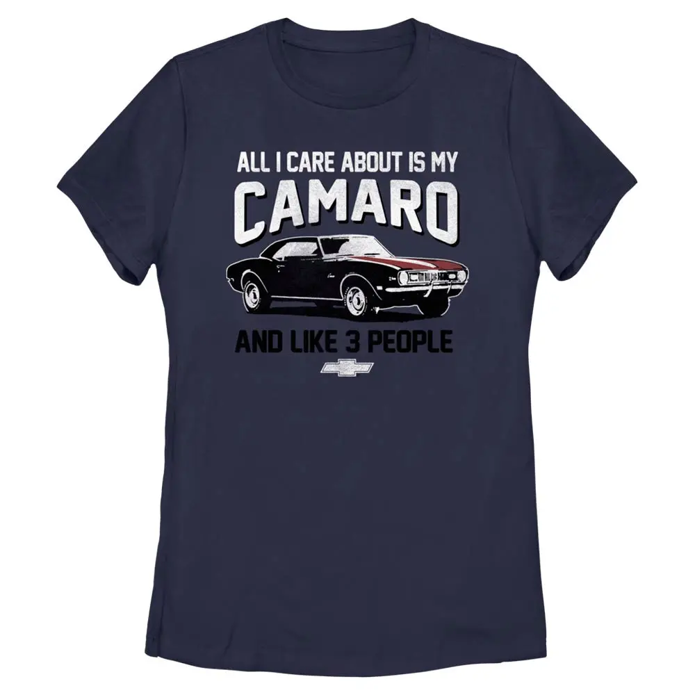 All I Care About Is My Camaro Ladies' T-Shirt 1