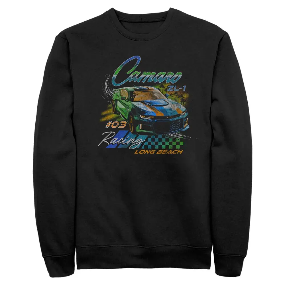Camaro Zl1 Racing Men's Pullover Fleece Sweatshirt 1