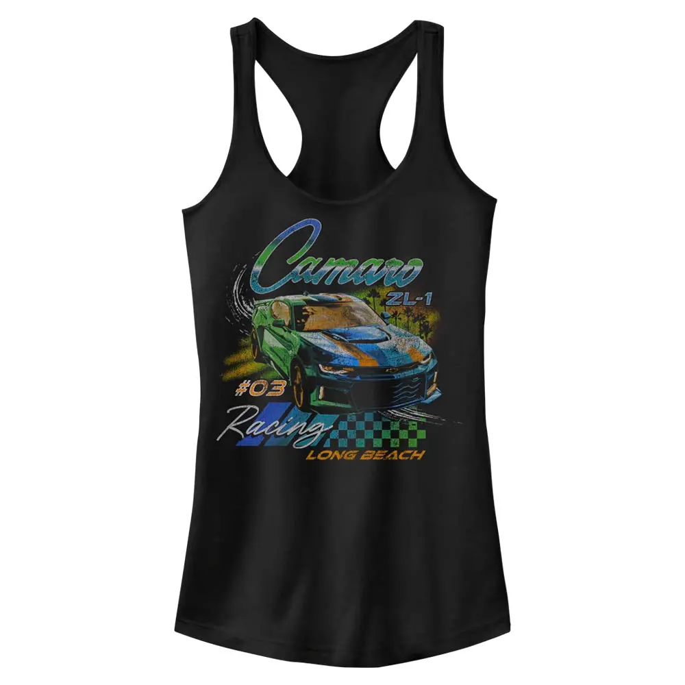 Camaro Zl1 Racing Junior's Racerback Tank 1