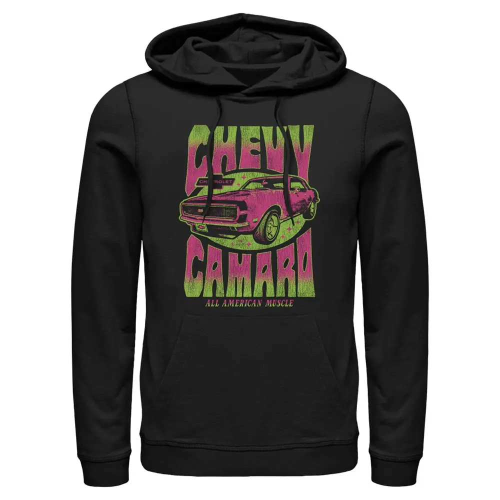 Chevy Camaro All American Muscle Men's Hooded Sweatshirt / Hoodie 1
