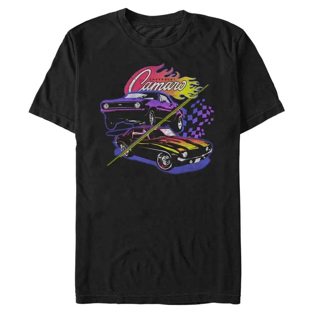 Retro Split Camaro Men's T-Shirt 1