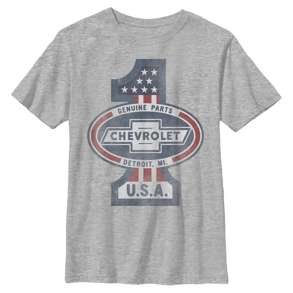 Retro Chevrolet Usa-1 Boy's T-Shirt 1