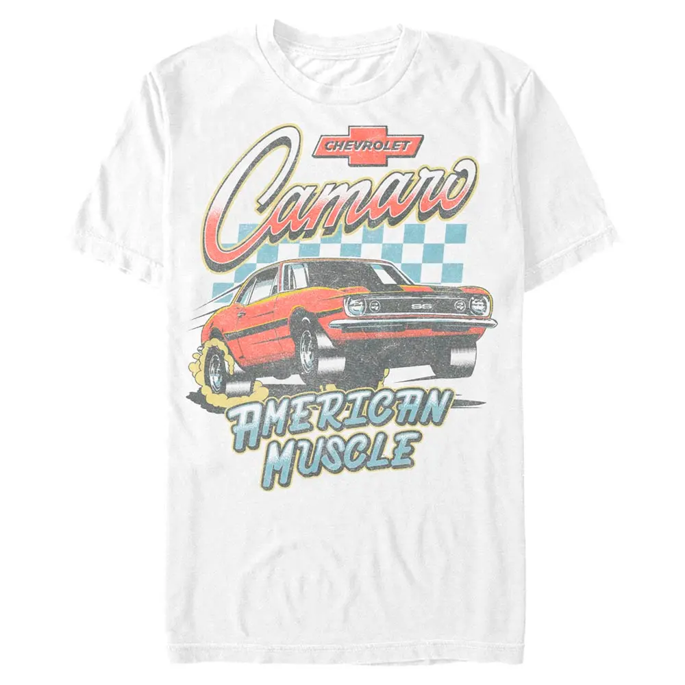 Chevrolet Camaro American Muscle White Tee 1