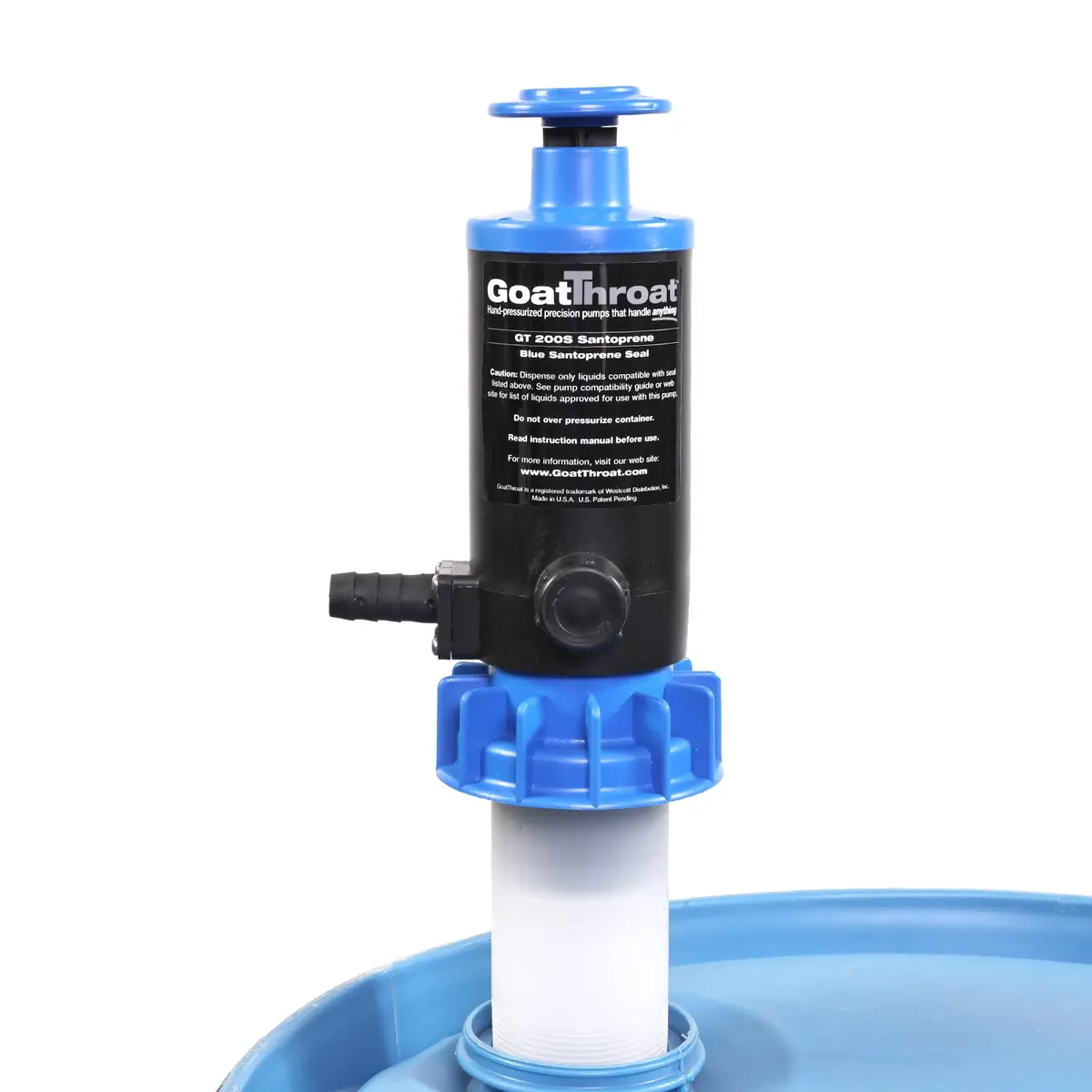 Gt200s Pump With Remote Discharge Tap And Santoprene Seals 1