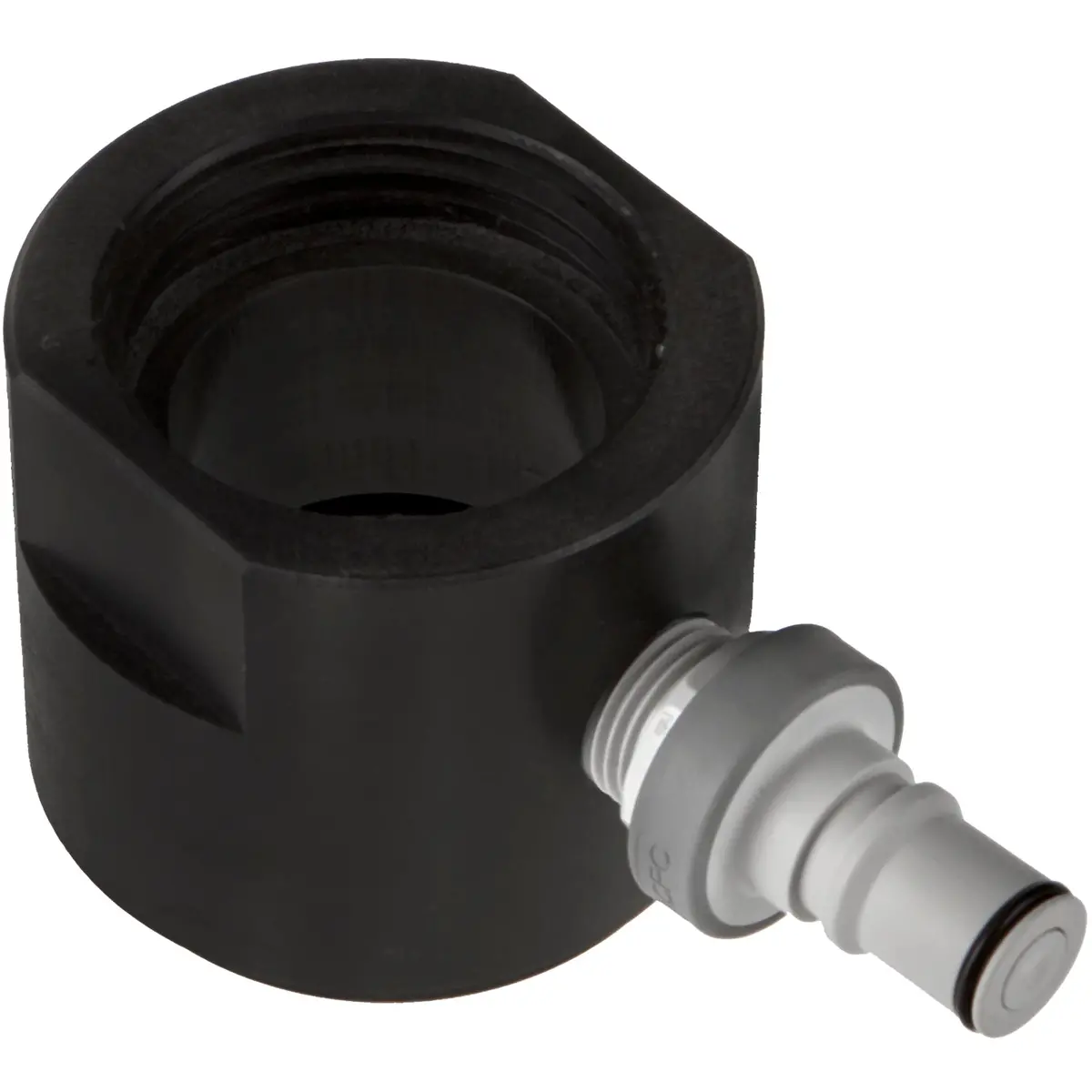 63Mm Jug Adapter For Manifold With 0.50 Hole For Rinse System With Viton Seals 1