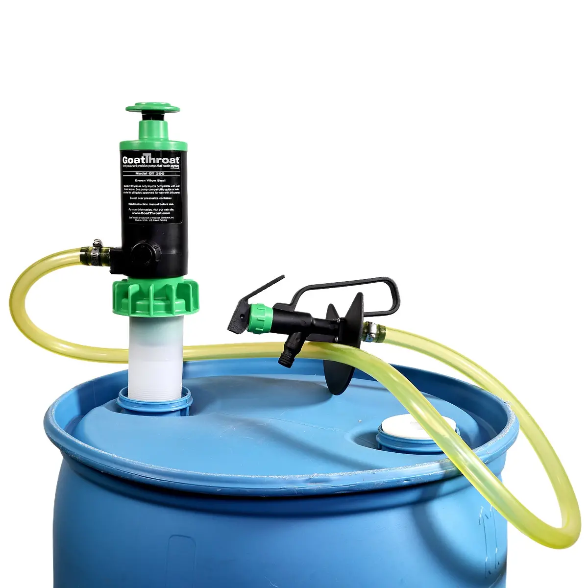 Drum Pump Viton Seal+ Remote Tap With Nitrile Drum Seals And Gas Hose 1