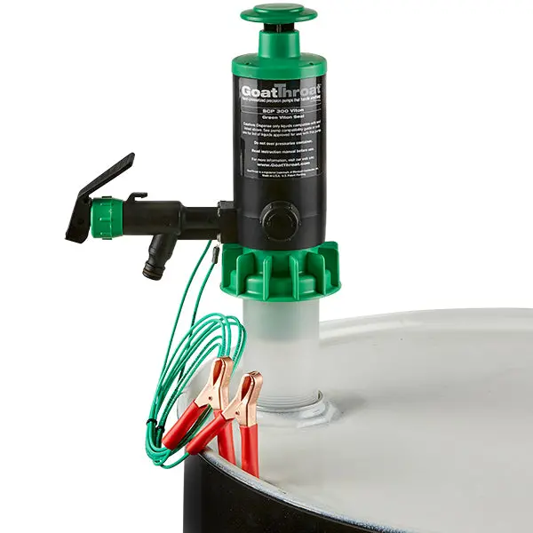 Groundable Drum Pump For Flammables Viton Seals 1