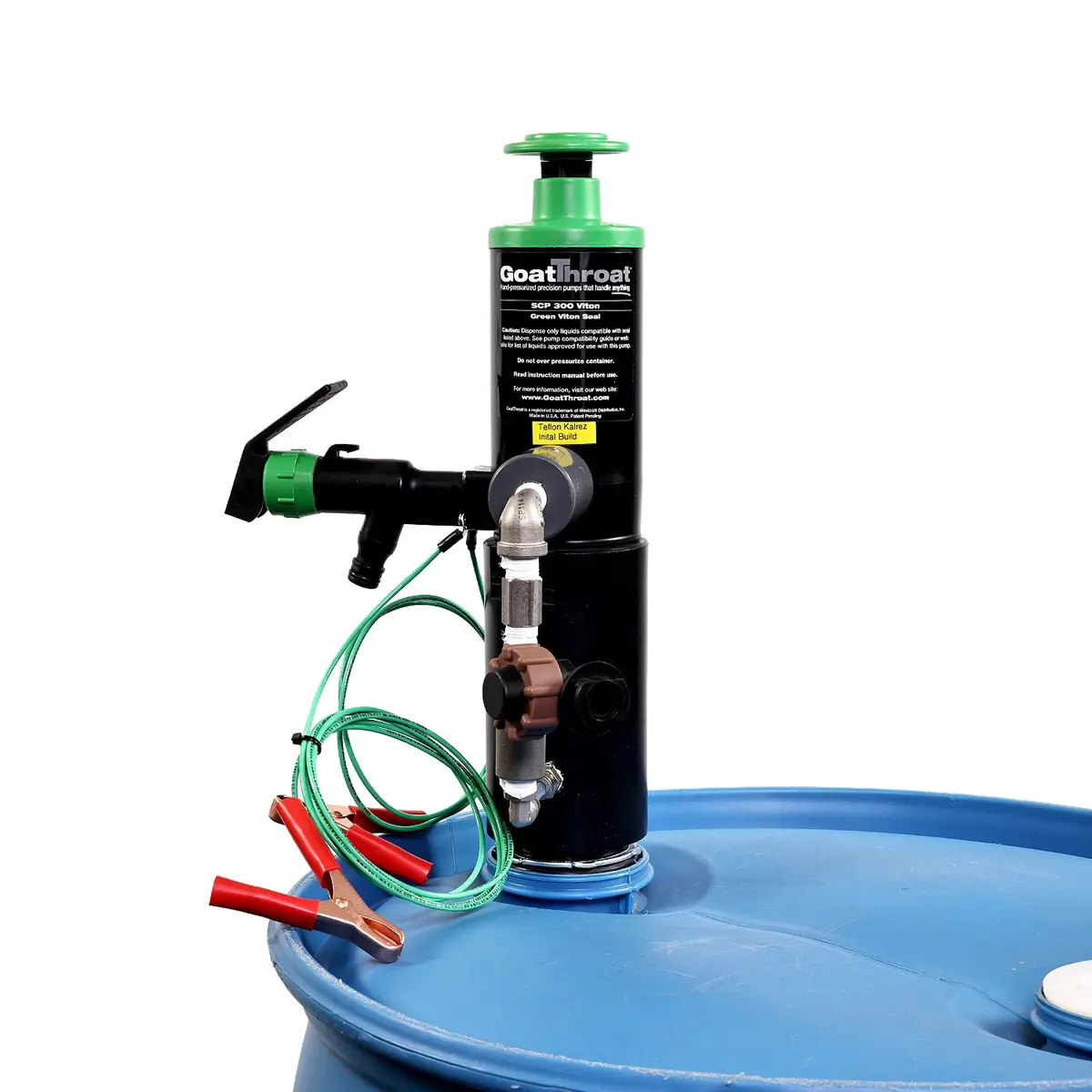 Groundable Teflon Kalrez Pump With Viton Seals 1