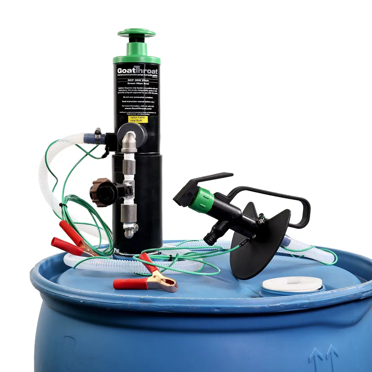 Groundable Teflon-Kalrez Pump/Tap With Epdm Seals - Select And Add Appropriate Hose 1