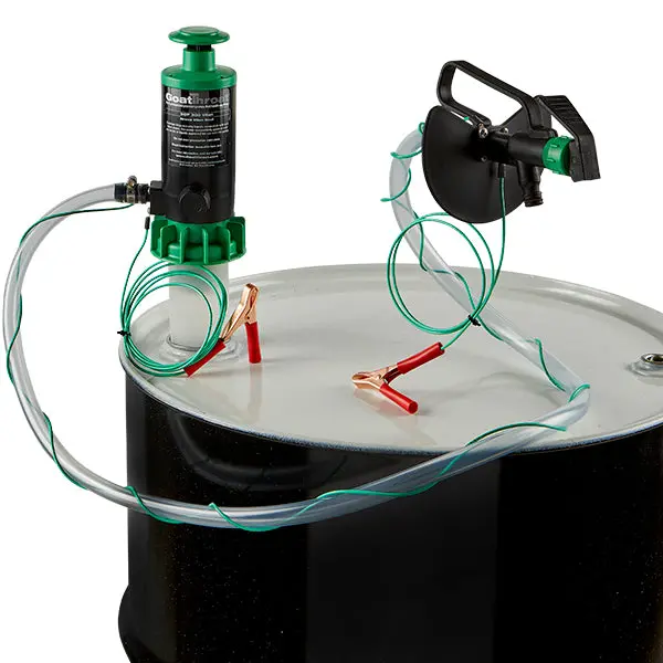 Groundable Drum Pump And Remote Discharge Tap With Viton Seals 1