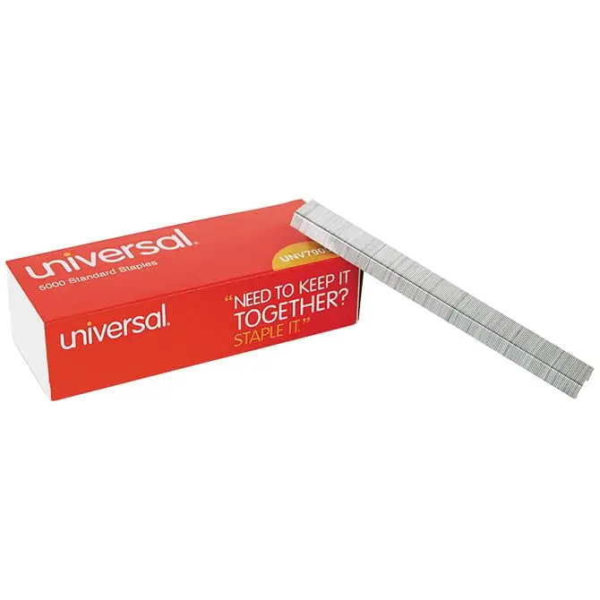 Galvanized Steel Chisel Point Staples - Sharp Penetrating Tips, Heavy-Duty, Full-Strip Collation - Compatible With Standard Manu 4