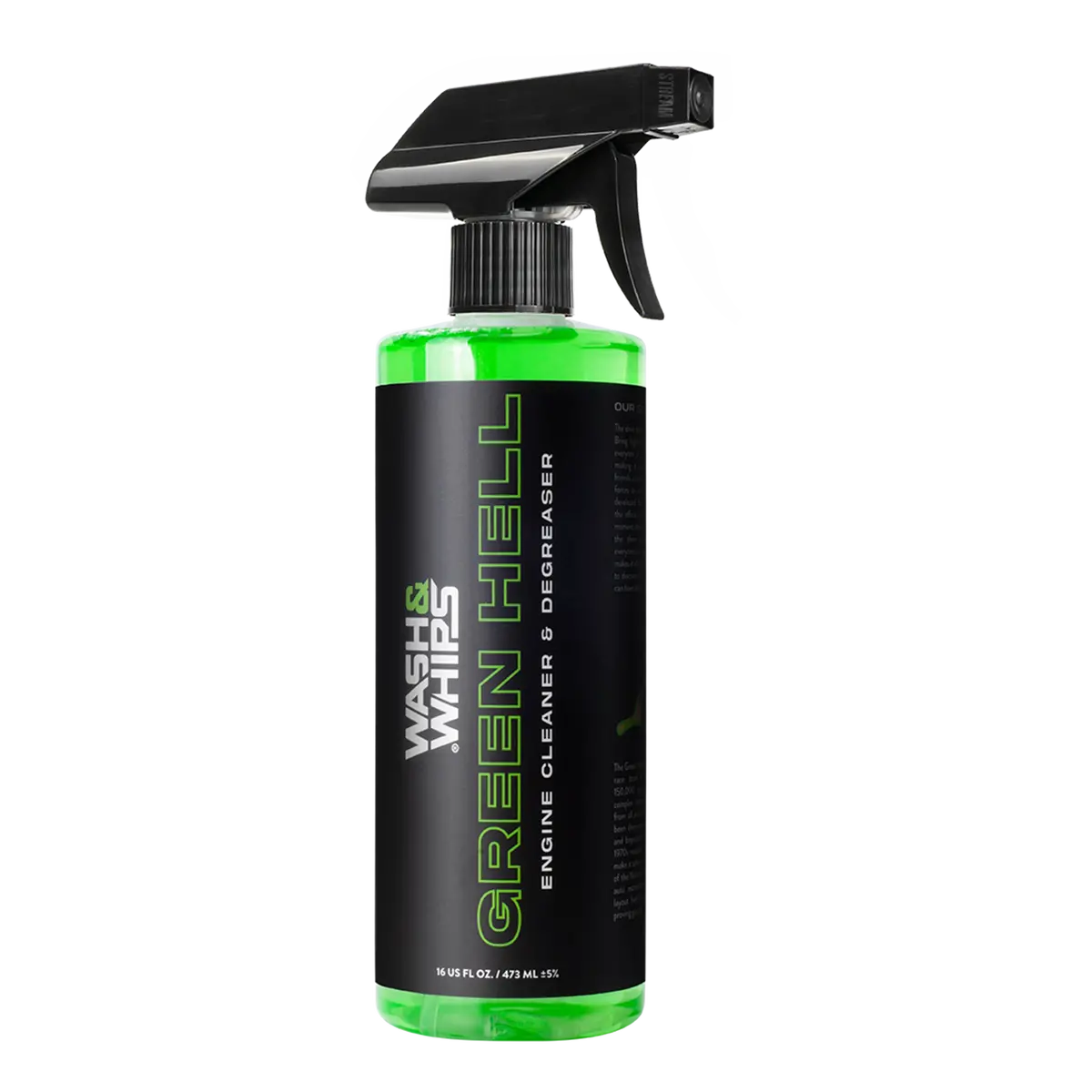Wash&Whips Green Hell Engine Cleaner & Degreaser 1