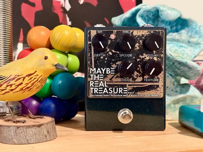 Baltimore Sonic Research Institute  Bsri X Mae | Maybe The Real Treasure... Fuzz "Free Shipping In The Us" 1
