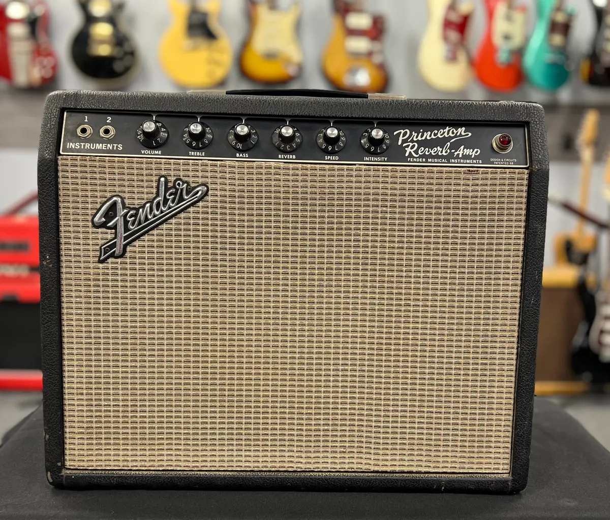 1967 Fender Princeton Reverb Combo Amp 1