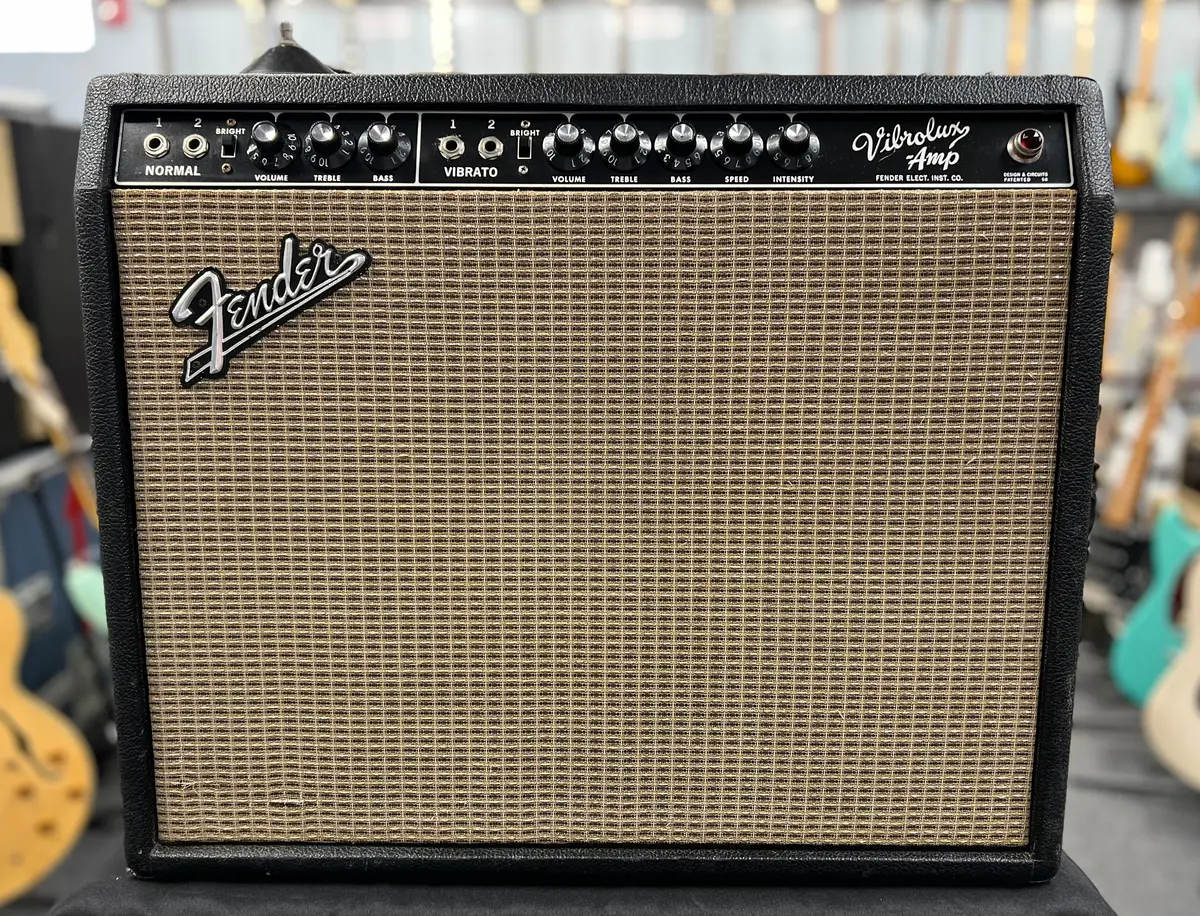 1964 Fender Vibrolux Non-Reverb *Eminence Wizard Speaker* 1