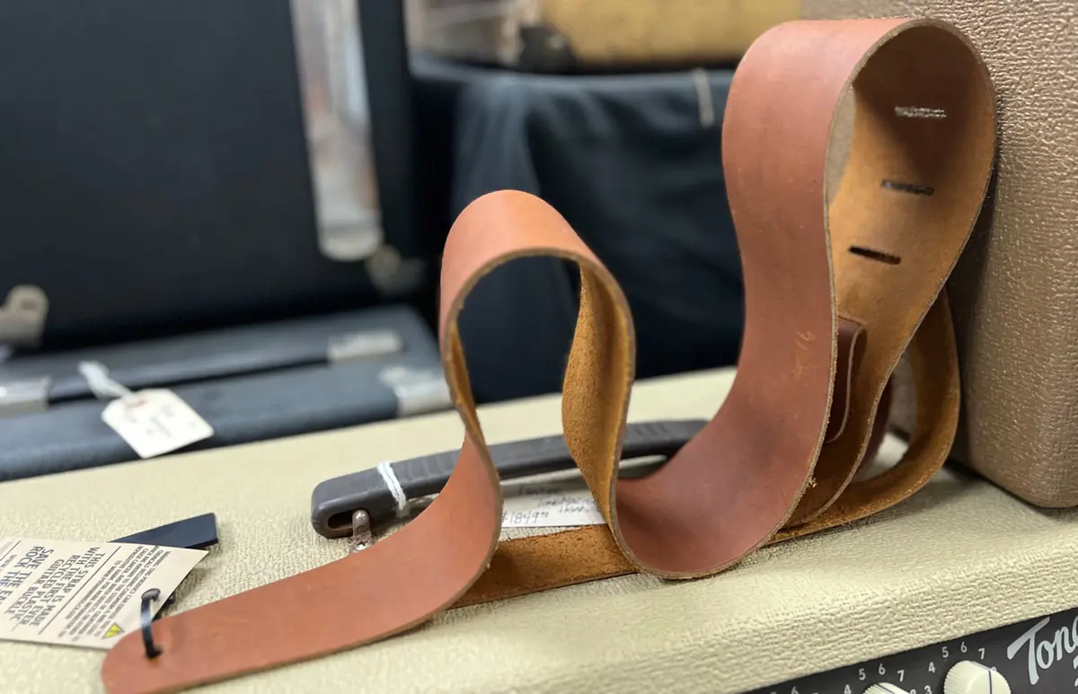 Lm Products Ls-2801Gl Glove Leather Guitar Strap *Free Shipping In The Usa* 1