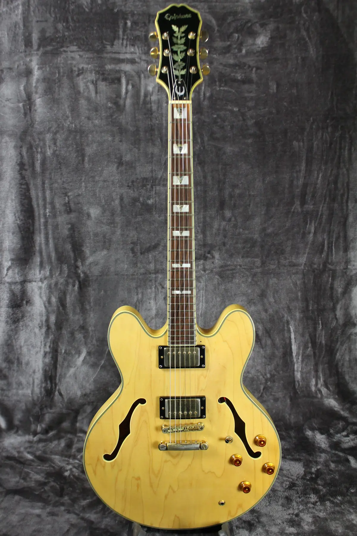 2005 Epiphone Sheraton Ii Natural 1