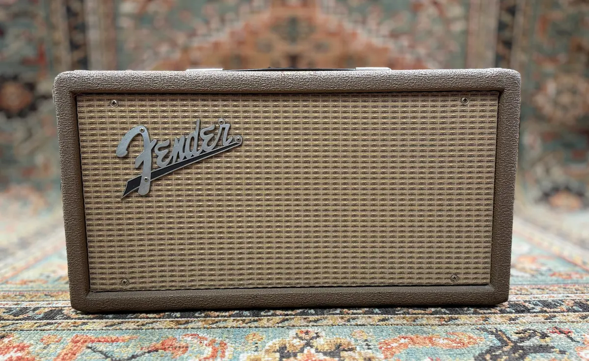 1963 Fender Reverb Unit 6G15 With Victoria Luggage Co. Cover *Free Shipping* 1