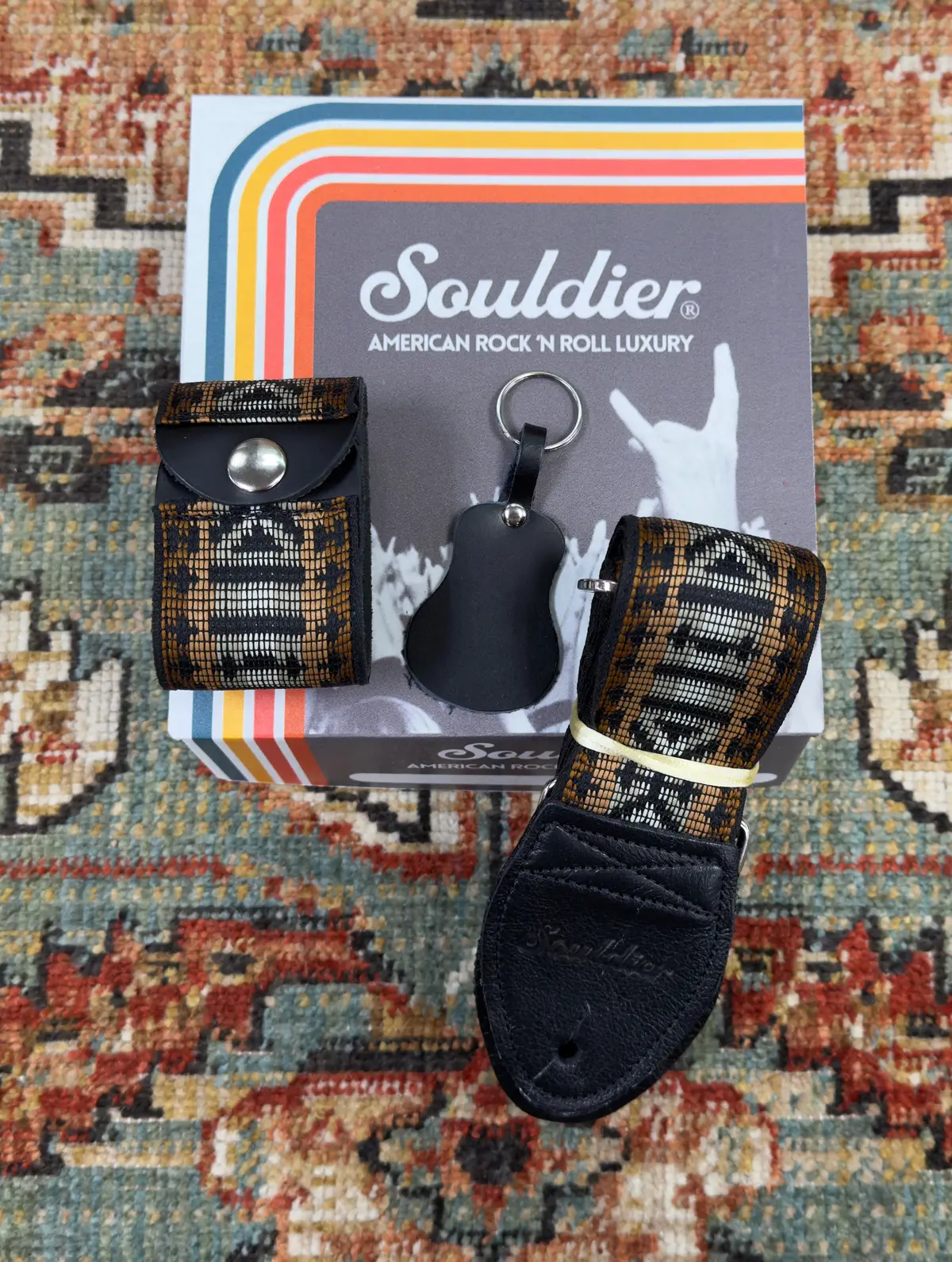 Souldier Straps Zapata Guitar Strap Gift Box *Free Shipping In The Usa* 1
