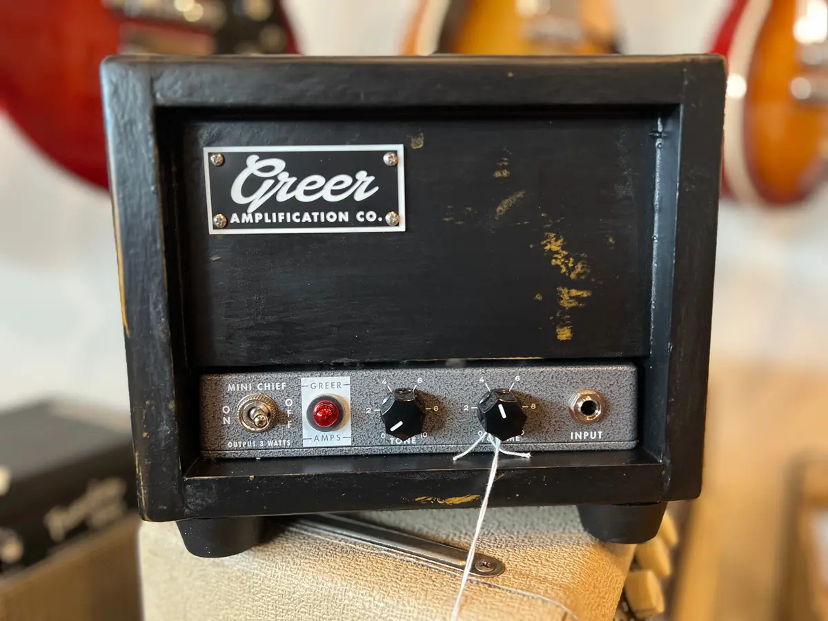 Greer Amps Mini-Chief 3W Head Silver *Free Shipping In The Usa* 1