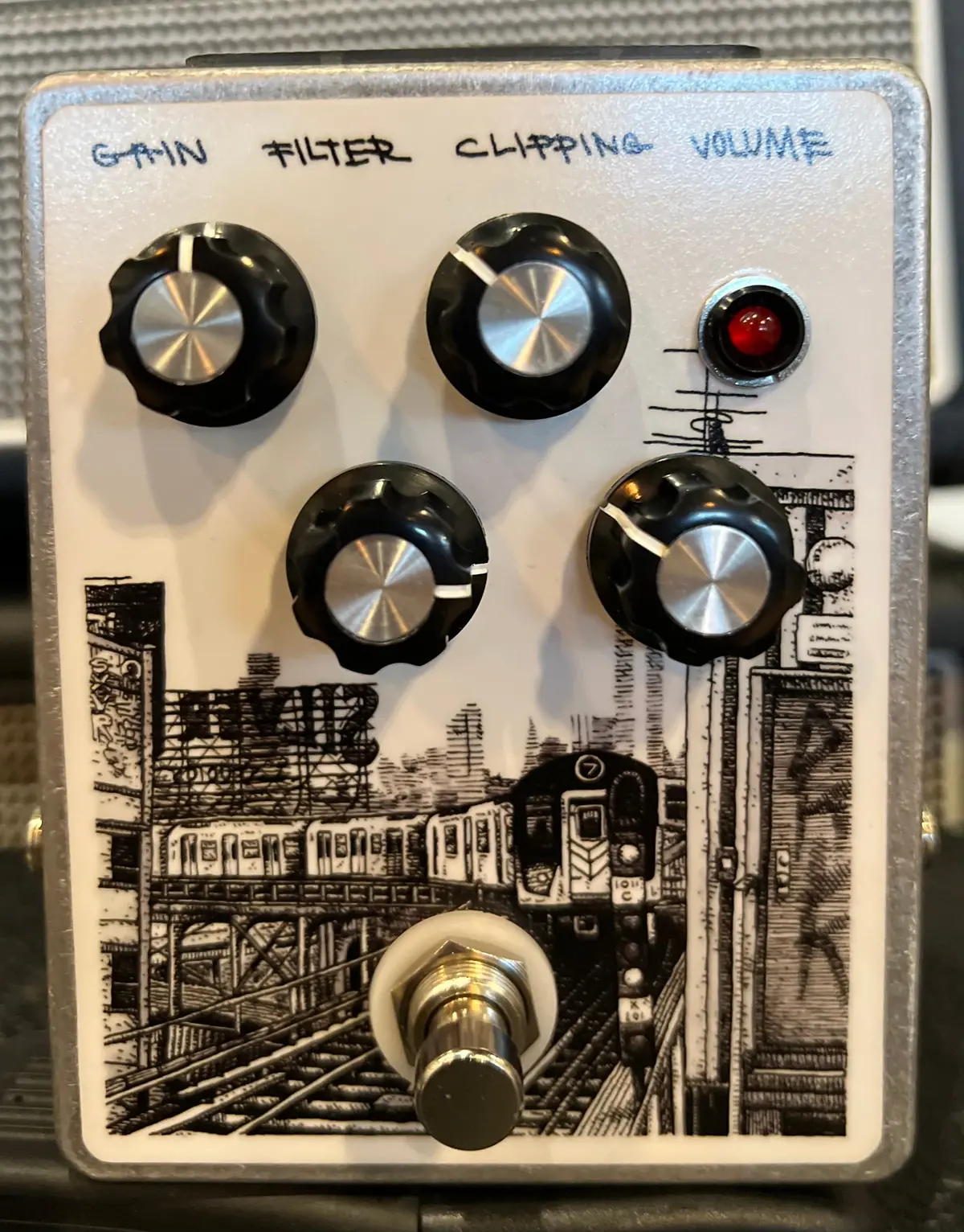 Spirit Was Clipper Cb-1  Overdrive/Distortion "Free Shipping In The Usa" 1