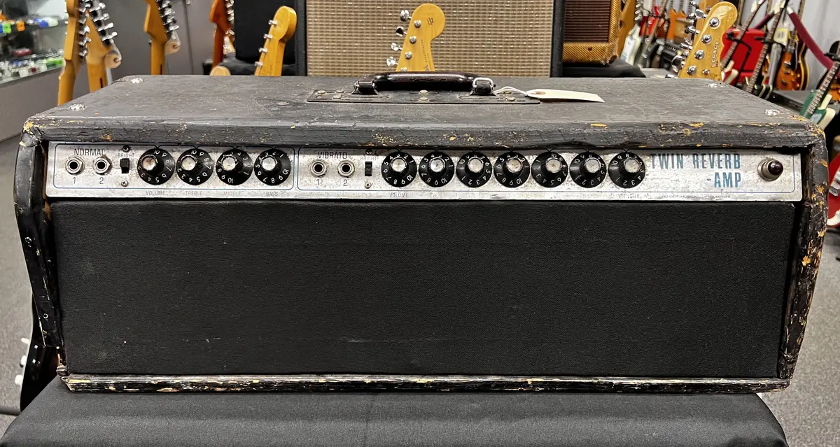 1969 Fender Twin Head Conversion 1