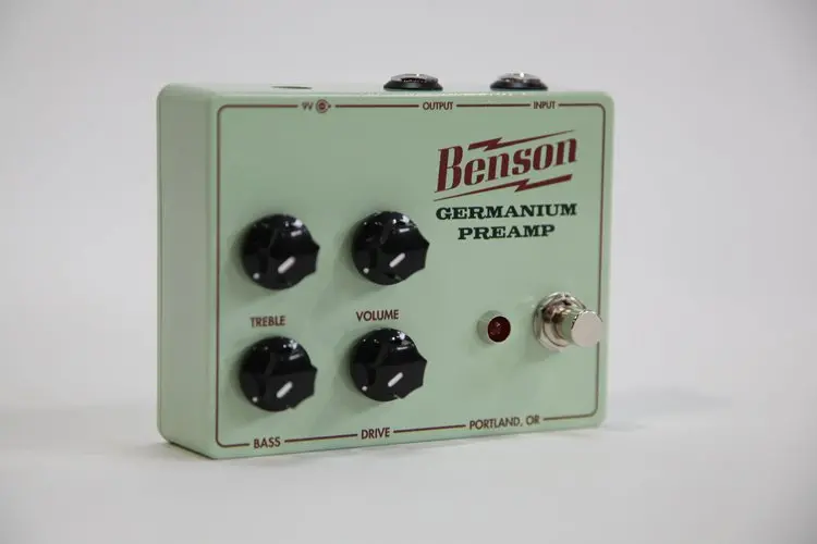 Benson Amps Germanium Preamp *Free Shipping In The Usa* 1