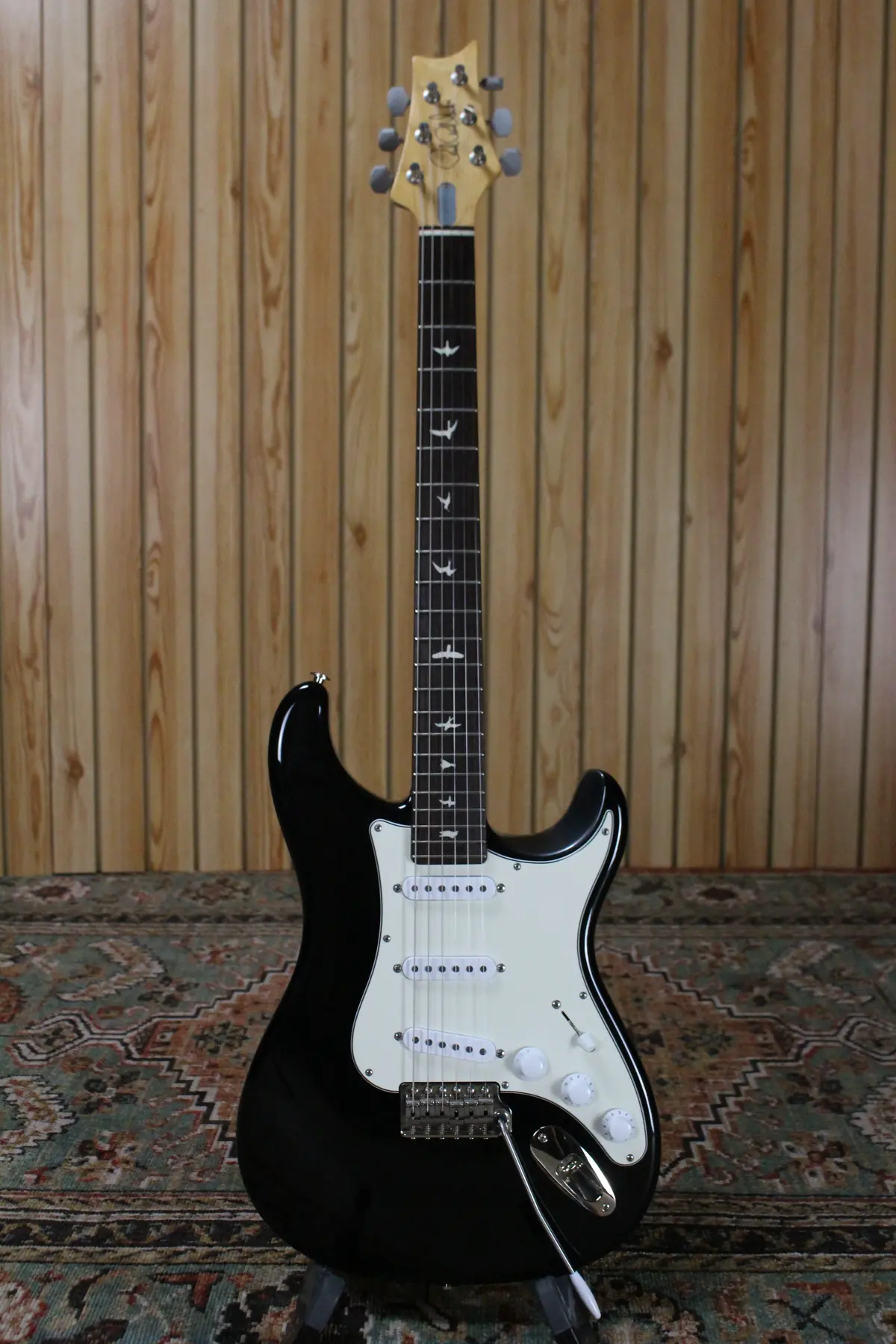 2018 Prs Silver Sky Black Onyx 1