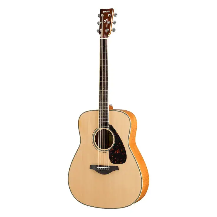 Yamaha Fg840 Acoustic Natural *Free Shipping In The Usa* 1
