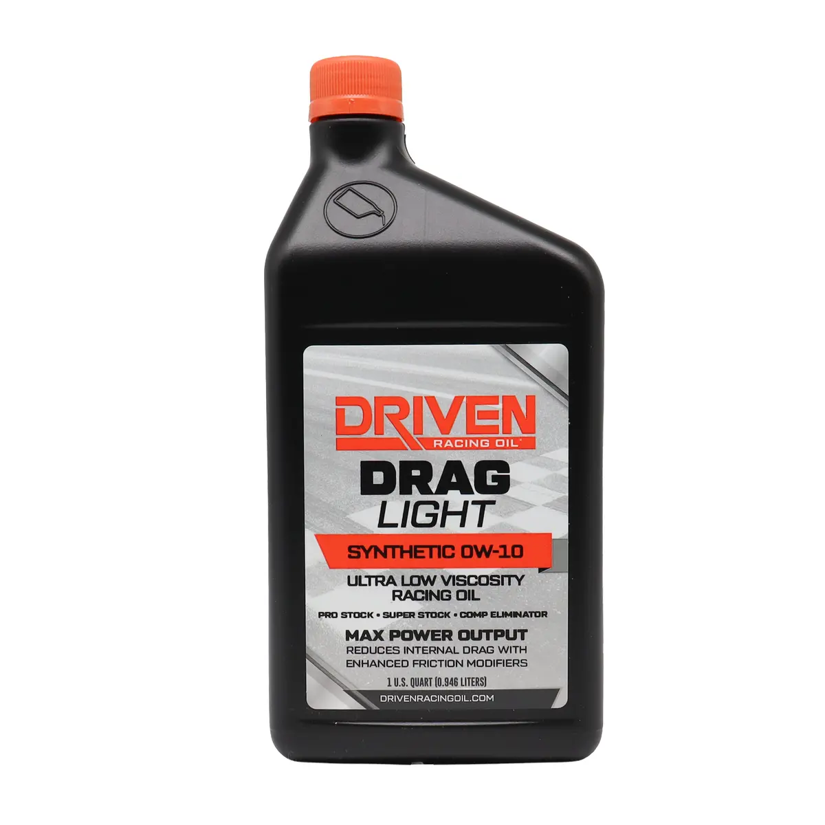 Driven Drag Light Synthetic Racing Oil 0W-10 03106 1