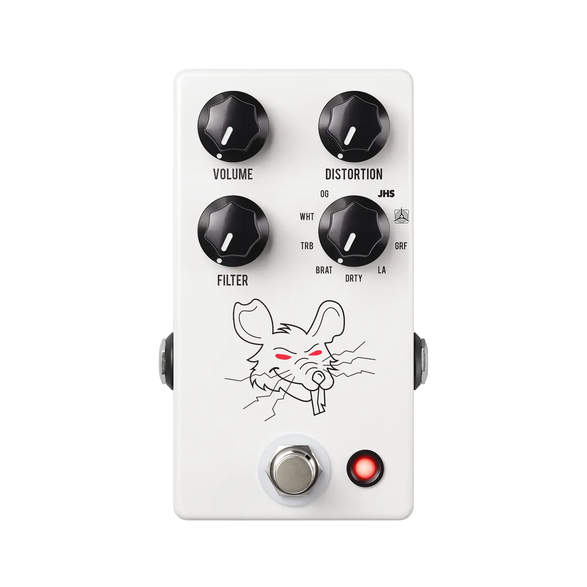 Jhs Pedals Packrat White Ltd *Free Shipping In The Usa* 1
