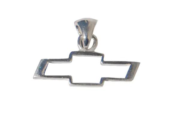 Chevy Bowtie Emblem Pendant | Sterling Silver 1