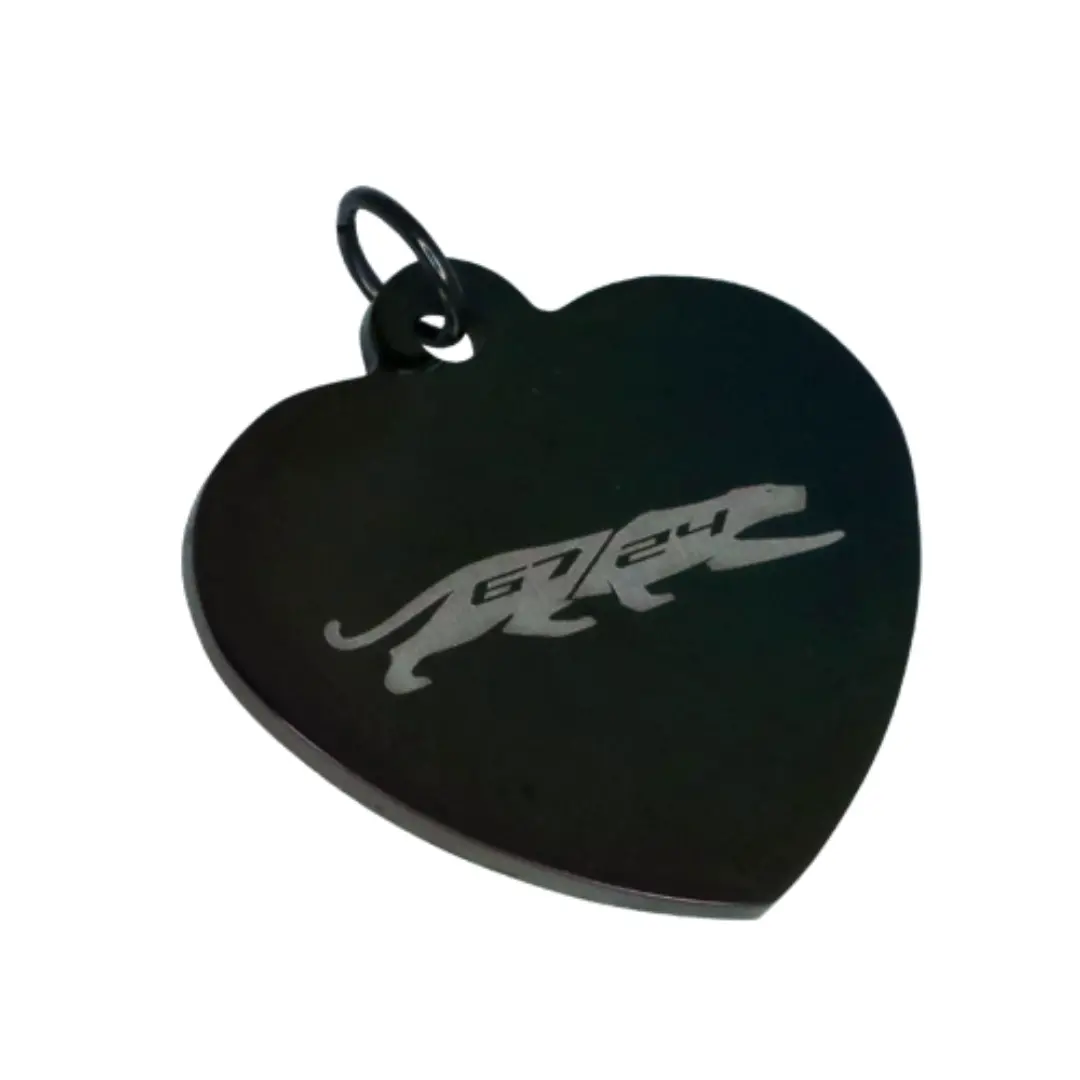 Camaro Panther 67/24 Heart Pendant 1