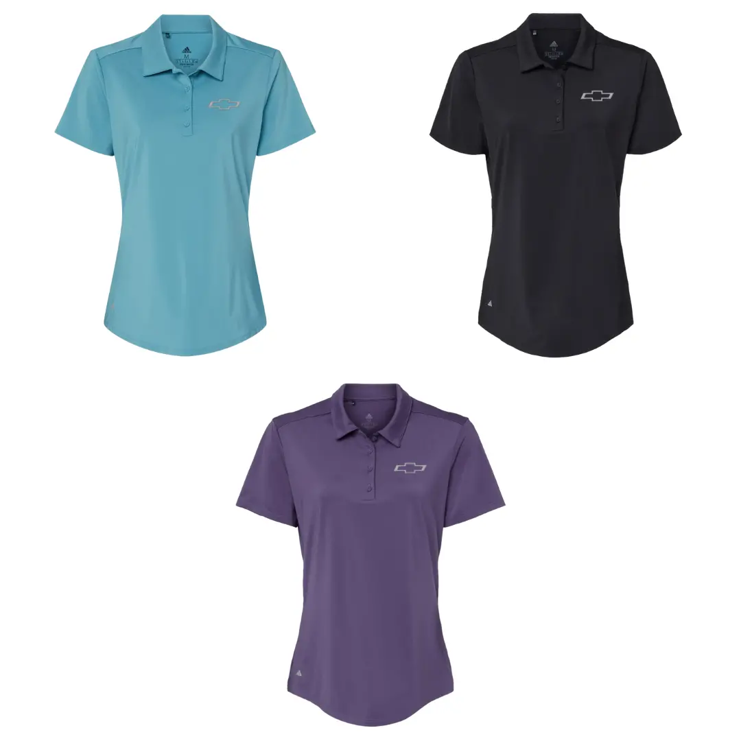 Ladies Adidas Ultimate Solid Polo – Open Bowtie Edition 1