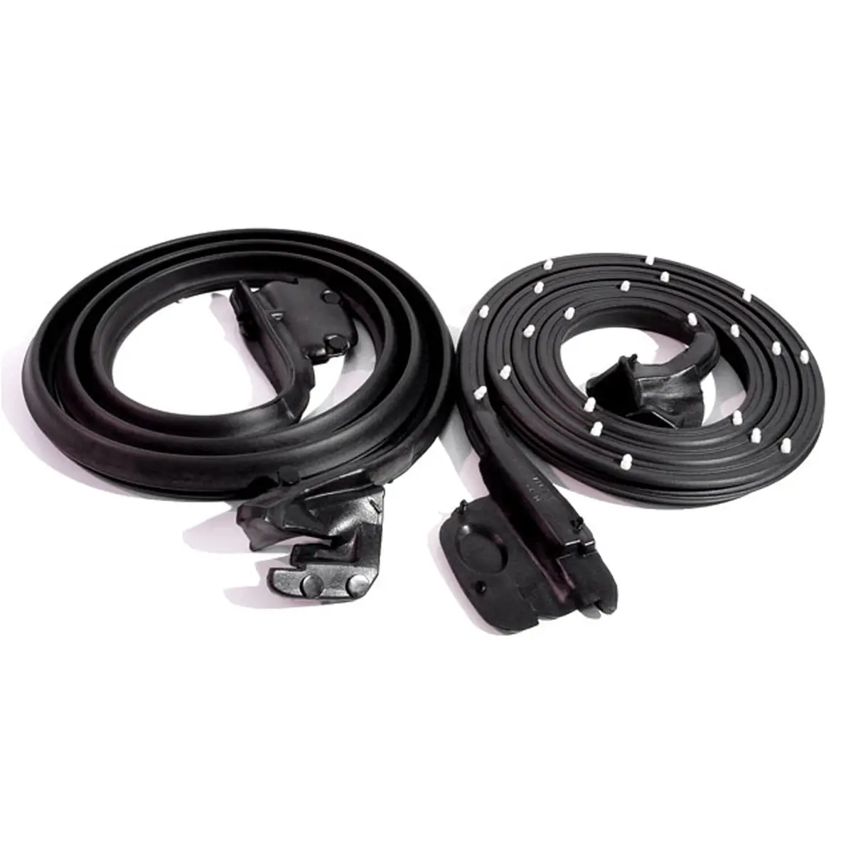 1967 Camaro Molded Door Seals With Clips And Molded Ends 1