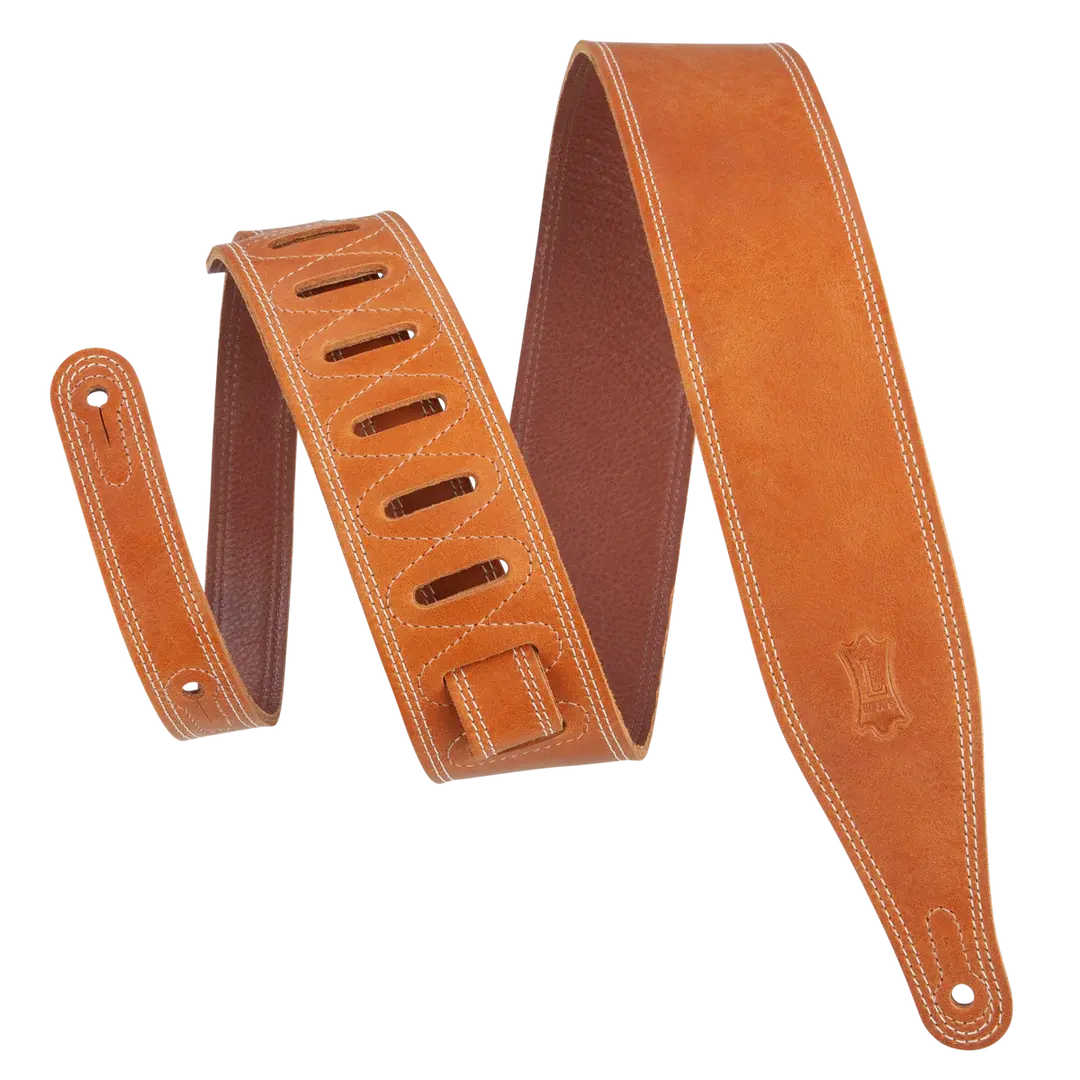 Levy's M17bds-Tan Like Butter Guitar Strap *Free Shipping In The Usa* 1