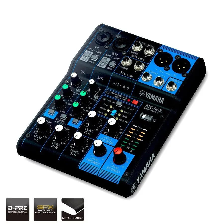 Yamaha Mg06x Mixing Console *Free Shipping In The Usa* 1