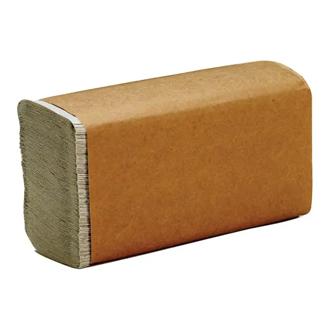 Multi-Folded Brown Paper Towels - 9.25" × 9.5" Soft & Absorbent Commercial Hand Towels - 250 Towels Per Pack, 16 Packs Per Case - Eco-Friendly High-Volume Restroom And Facility Use 1