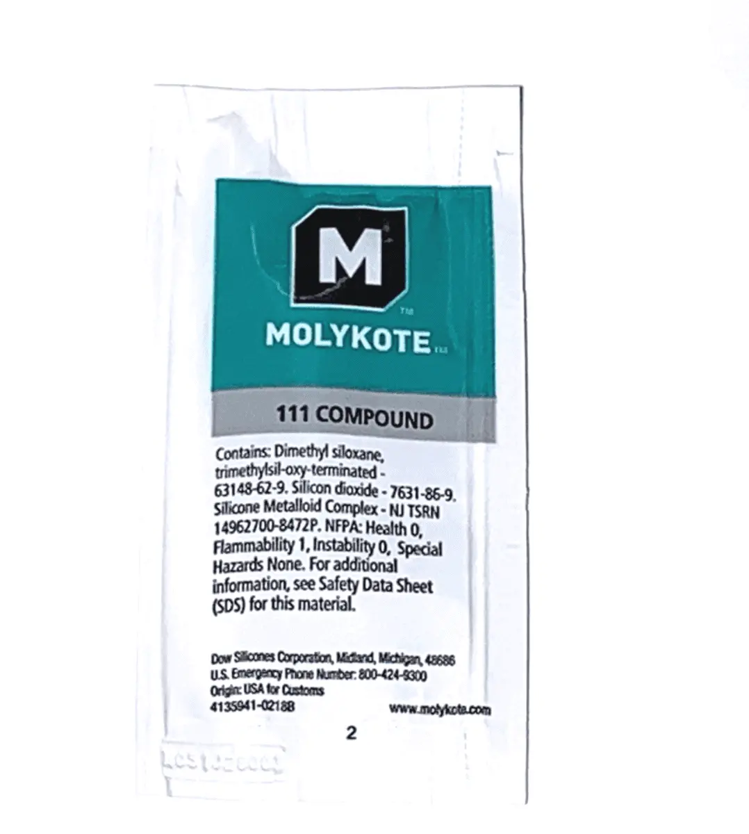 6-Gram Molykote 111 Lubricant 1