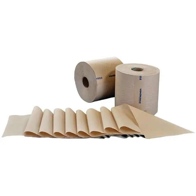 White Natural Hardwound Roll Towels - 7.9" X 800' - Soft & Absorbent Commercial Paper Towels - Non-Perforated High-Capacity Roll - Bulk Pack 6 Rolls For High Volume Use 1