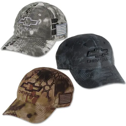 3-D Chevrolet Bowtie Tactical Camo Hat / Cap 1