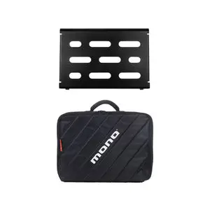 Mono Pedalboard Small Black + Club 2.0 Accessory Case -Pb-S-Blk-Bdl *Free Shipping In The Usa* 1